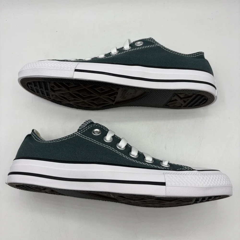 Converse Chuck Taylor All Star Green‎ Low Canvas Shoes M 4.5; W 6.5 A10537F